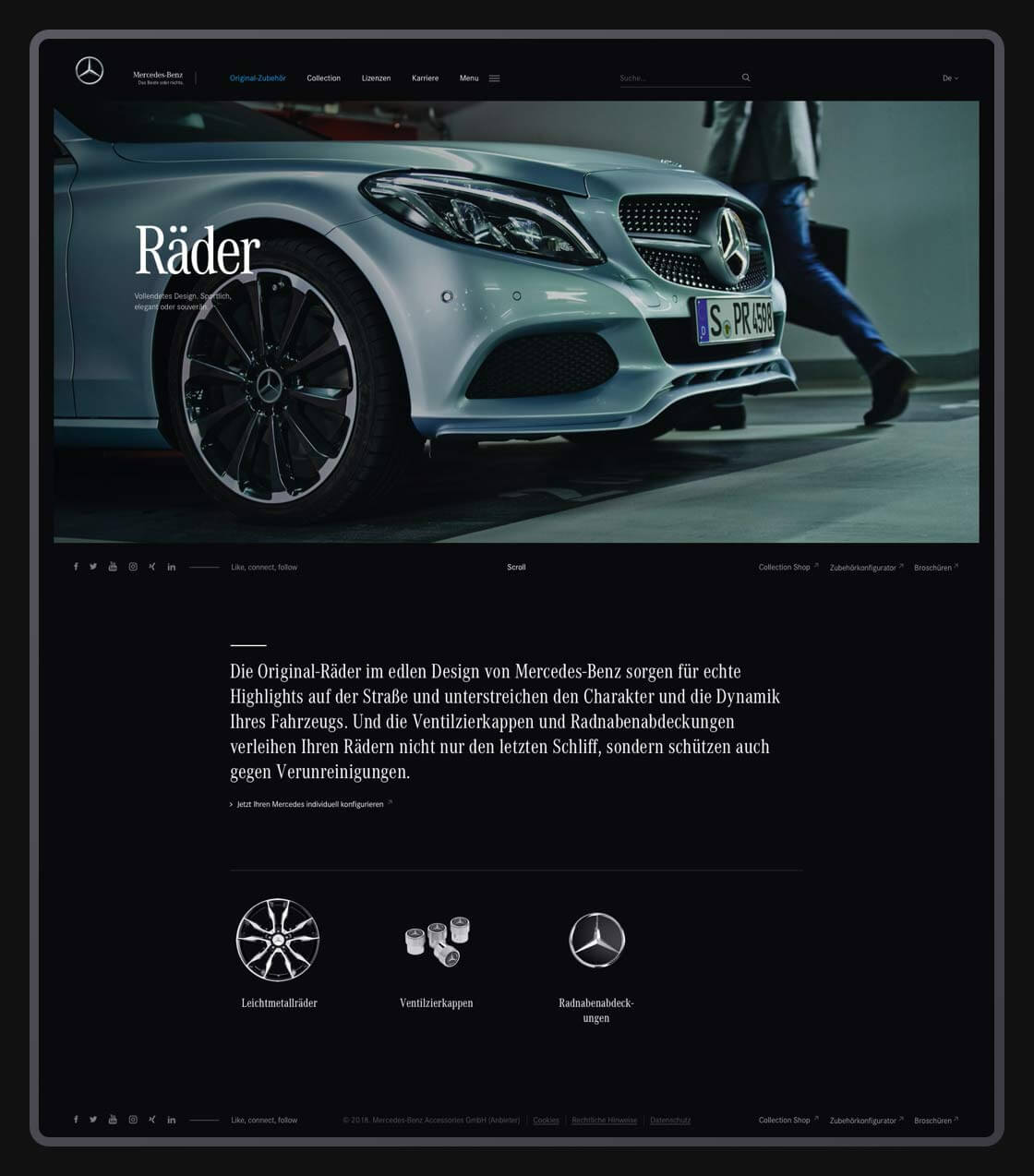  Referenz - Mercedes-Benz Customer Solutions - Corporate Website