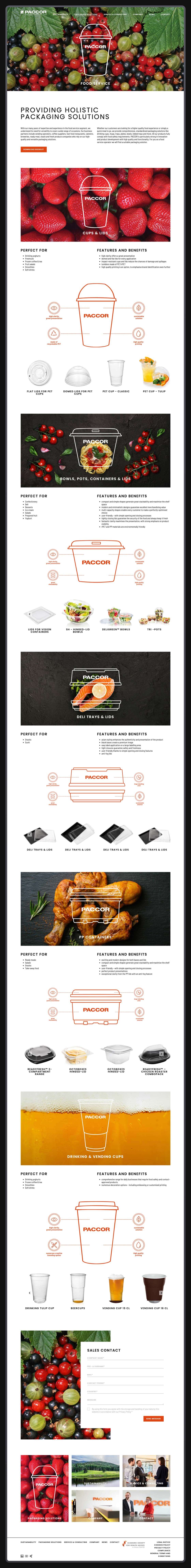  Referenz - PACCOR - Corporate Website