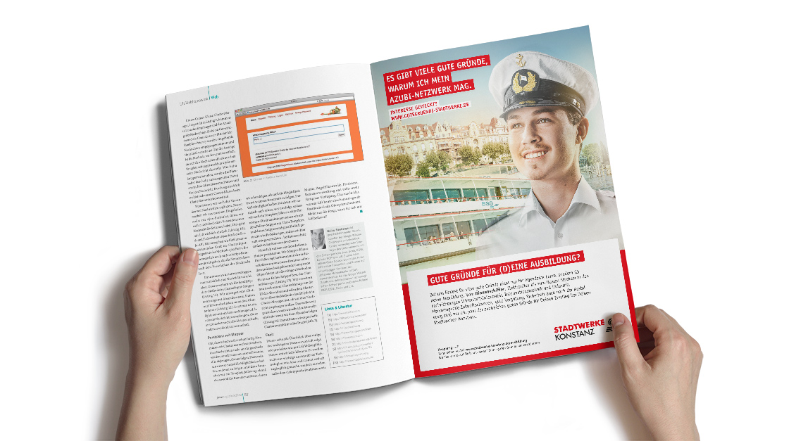  Referenz - Stadtwerke Konstanz - Employer Branding Kampagne